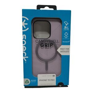 Speck Candyshell‎ Grip Case for iPhone 15 Pro NEW Light Purple Lavender